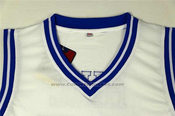 Maglia NCAA Duke Blue Devils Grant Hill #33 Bianco